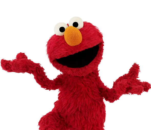 elmo the furry red muppet